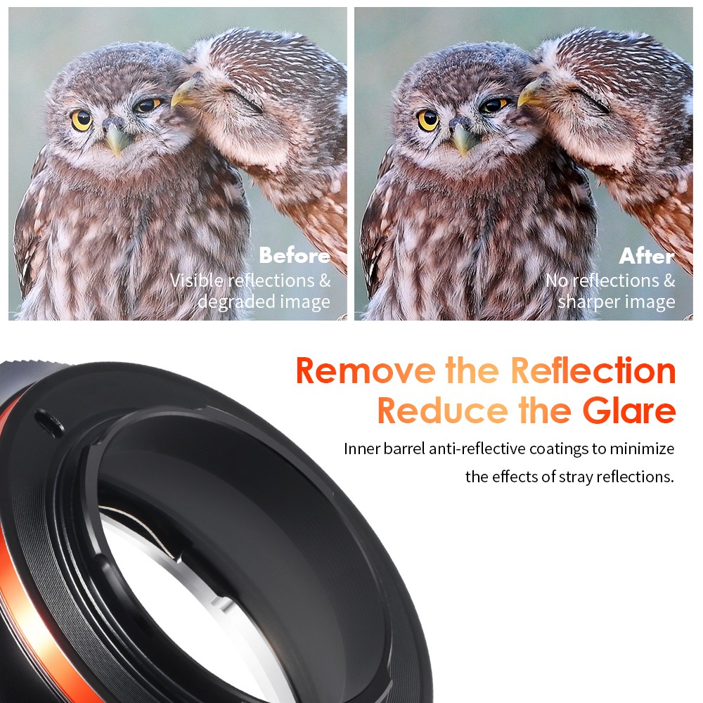 Ngàm Chuyển Đổi Ống Kính ef-m4 / 3 eos ef Sang m43 m4 / 3 Cho canon eos ef lens Sang m4 / 3 mft m43