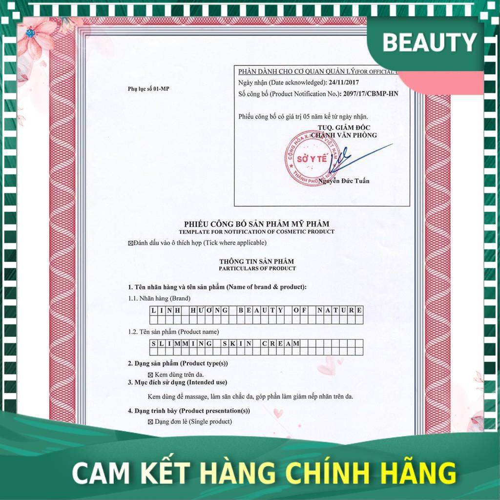 [Chính hãng 100%] Gel tan mỡ bụng Linh Hương