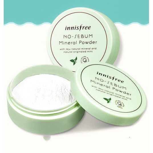 Phấn phủ bột Innisfree No Sebum/ Moisture/ Mentos Mineral Powder 5gr