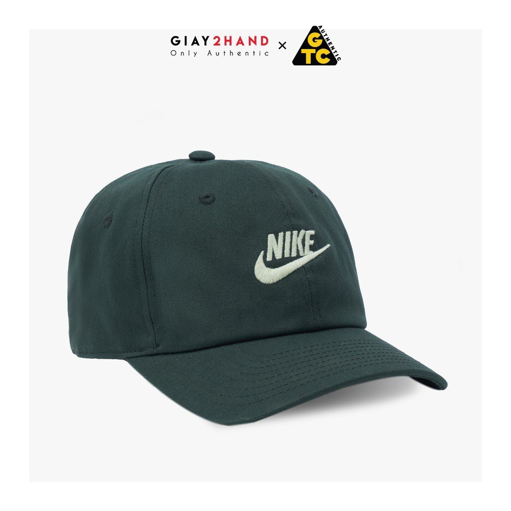 (AUTHENTIC 100%) Mũ/Nón Lưỡi Trai Nam Nike Logo Chính Hãng 100% - Dark Green