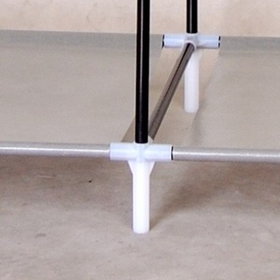 Tủ vải đựng quần áo khung inox , tủ vải nhỏ gọn 1 buồng cửa rèm dễ lắp ráp J0304 - HOM