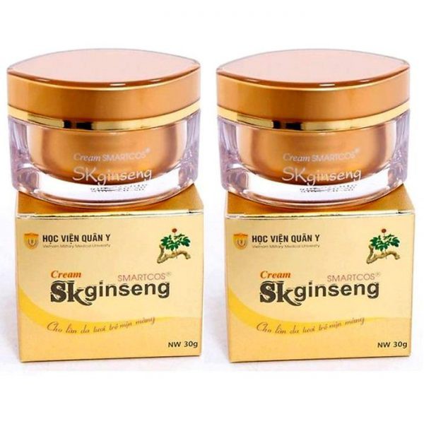 Kem sâm Cream Smartcos Skginseng Học viện Quân Y- Cho làn da tươi trẻ mịn màng