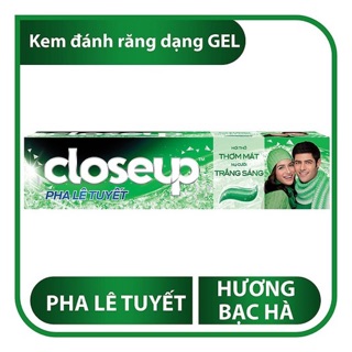 Kem Đánh Răng Closeup Pha Lê Tuyết - Hương Bạc Hà