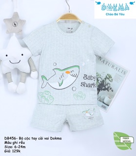 Bộ cài vai cộc dokma DB456