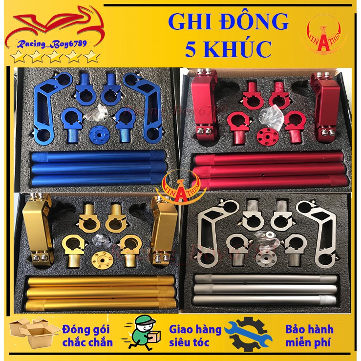 GHI ĐÔNG 5 KHÚC LẮP XE MÁY, XE ĐẠP ĐIỆN -Mẫu D5