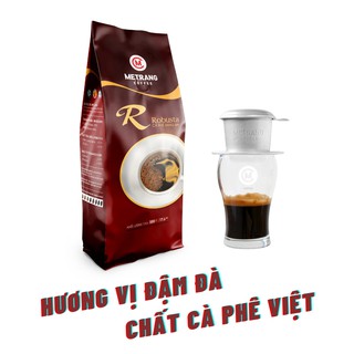 Cà phê Mê Trang Robusta (R) - Túi bột 500g