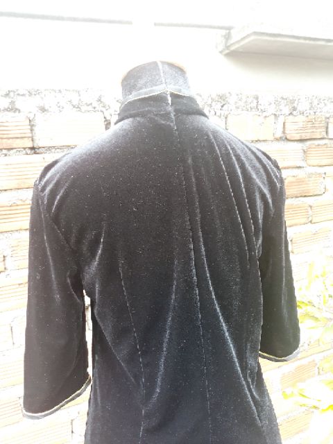 Sườn xám nhung thêu Size L