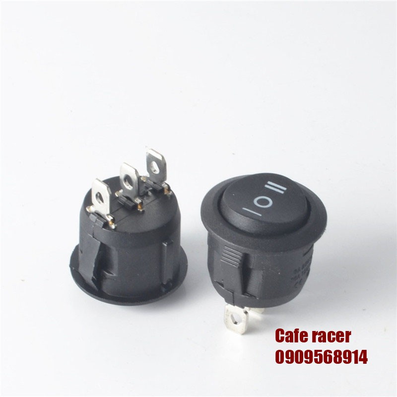 Công tắc tròn 3 chân 2 chế độ dùng đèn trợ sáng giá 1 cái