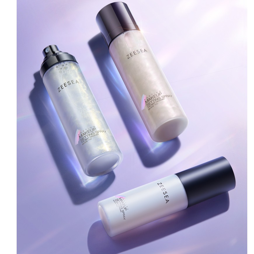 Xịt khóa nền ZEESEA, giữ lớp nền lâu trôi, bền màu, bắt sáng | BigBuy360 - bigbuy360.vn