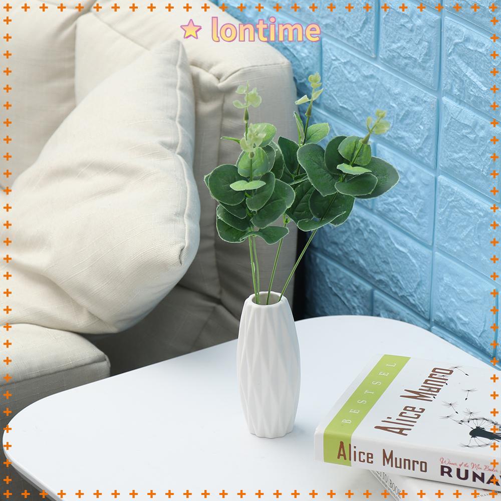 1 Bó 4 Nhánh Lá Khuynh Diệp Nhân Tạo Trang Trí Nhà Cửa / Tiệc Cưới