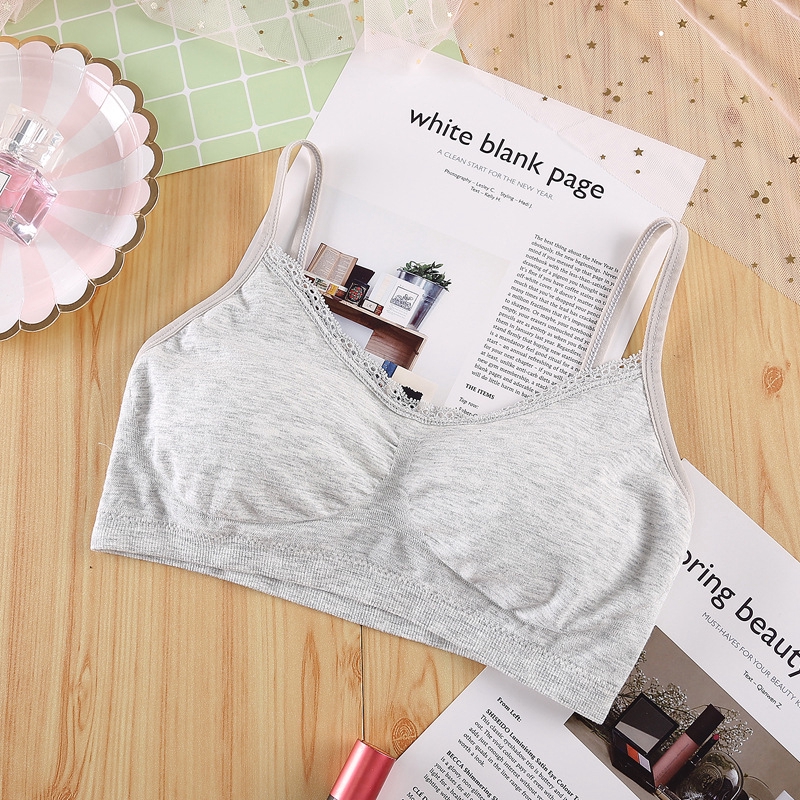 Áo lót nữ vải cotton không đường may nhiều màu sắc | BigBuy360 - bigbuy360.vn