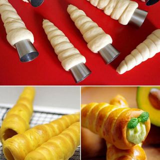 Đui bánh ốc quế ( bánh xoắn ốc croissant)