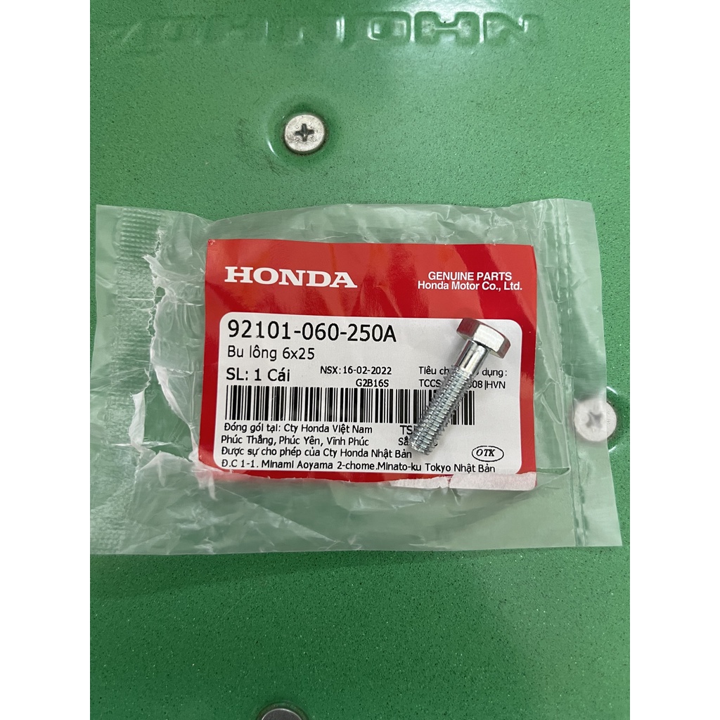 ốc dò đạp máy tất cả xe số 100cc hàng chính hãng 92101060250A