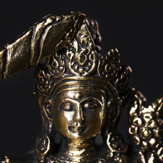 Tôn tượng Văn Thù Bồ Tát ( nepal) mini