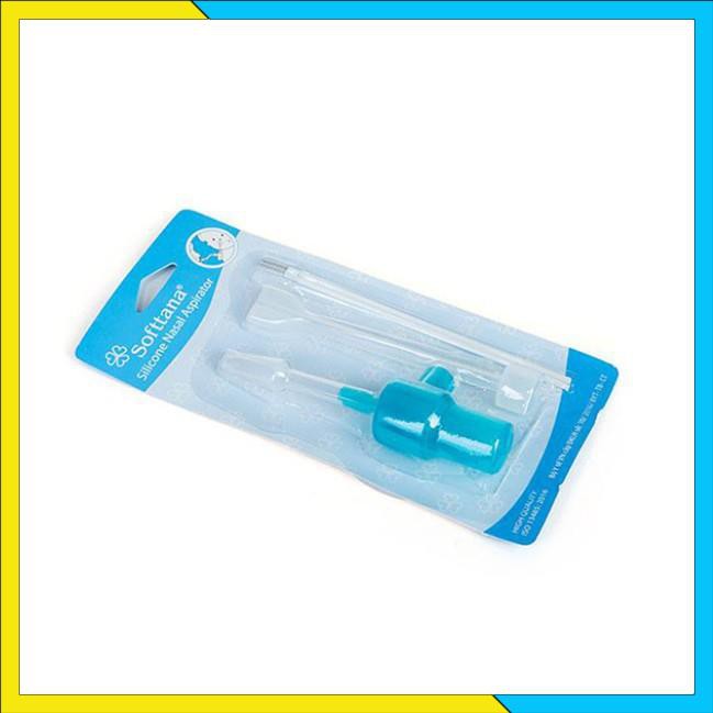 Dụng cụ hút mũi silicone softtana, Silicone Softtana giúp bé thông mũi H087