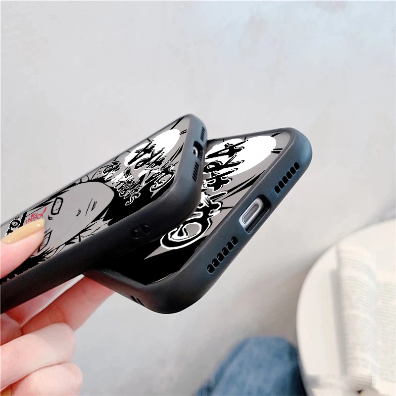 Ốp Điện Thoại Nhựa Cứng In Hình Anime Naruto Bảo Vệ Camera Cho iPhone 11 12 13 Pro Max 7 8 SE 2020 X XS