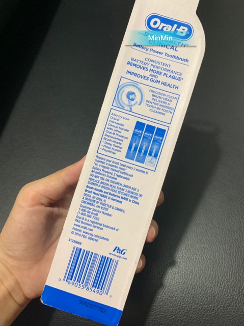 Bàn Chải Pin Oral-B Pro-Health Clinical Battery Power Toothbrush