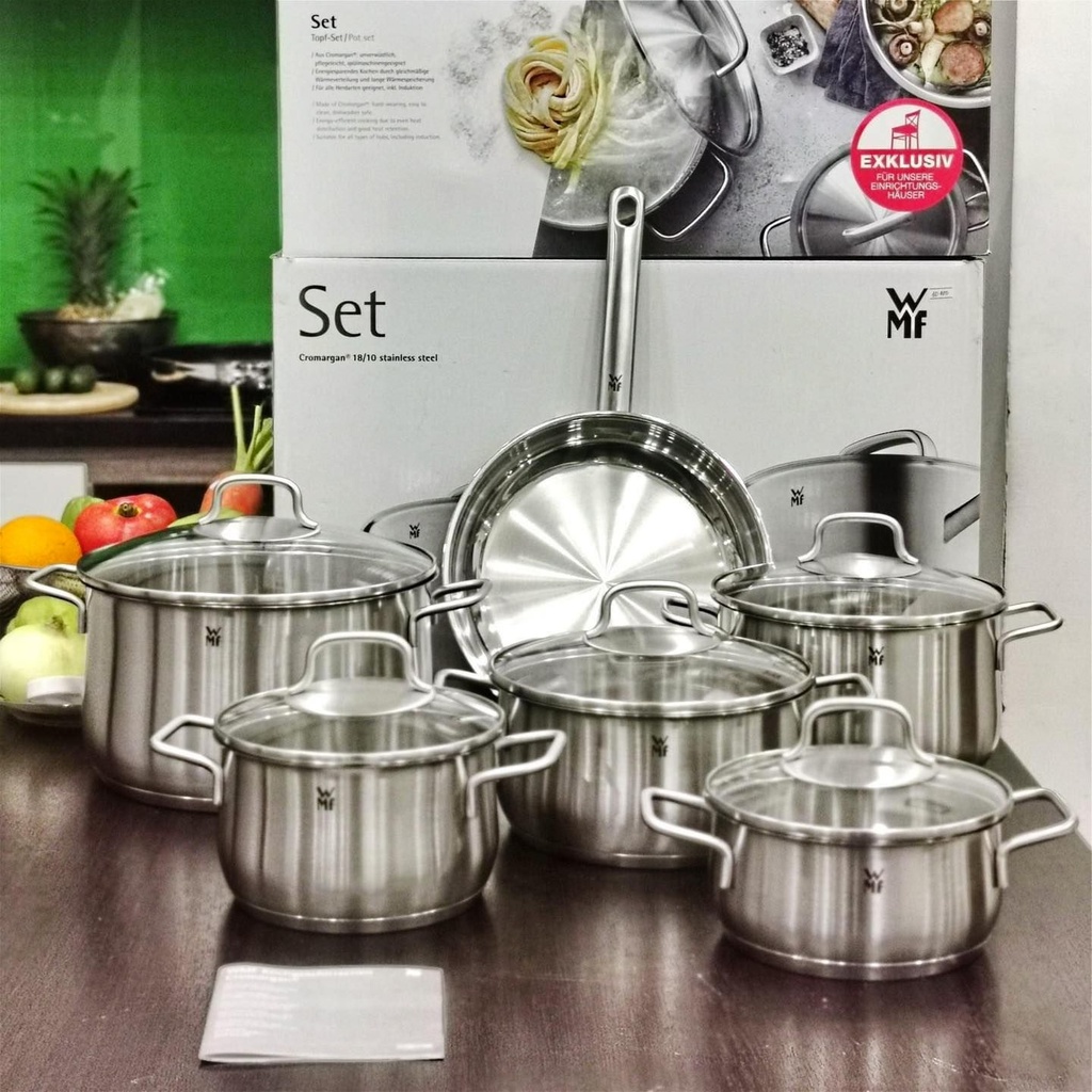Bộ Nồi WMF 6 Món Brilliant Nhập Khẩu Đức