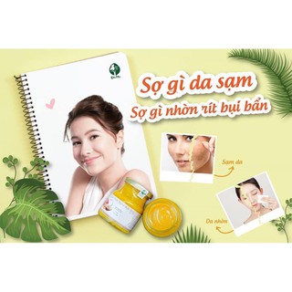 Mặt nạ dưỡng Cám tinh nghệ