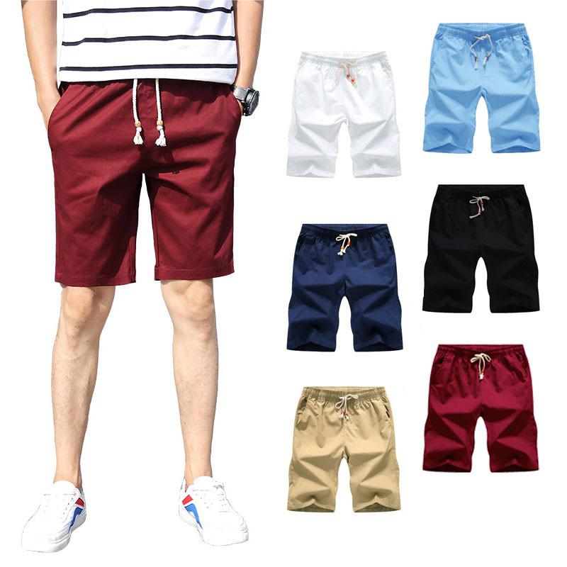 Quần short 100% Cotton thời trang đi biển cho nam