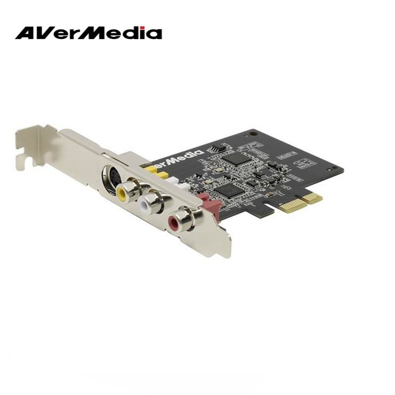 Card Chuyển Đổi PCI Ex sang AV, S-Video AVERMEDIA C725D Cao Cấp ghi hình, thu lại tín hiệu hình ảnh, âm thanh