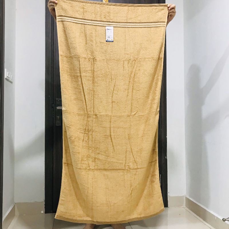 Khăn bông tắm cao cấp quấn người khổ lớn 70cmx140cm (450g)/ Sợi cotton