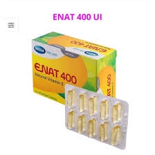 CHÍNH HÃNG SLL Vitamin E Enat- 400 Iu Mega We Care (Hộp 3 Vỉ X 10 Viên)