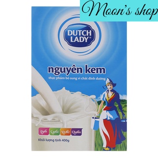 Sữa bột CÔ GÁI HÀ LAN Dutch Lady nguyên kem hộp giấy 400g