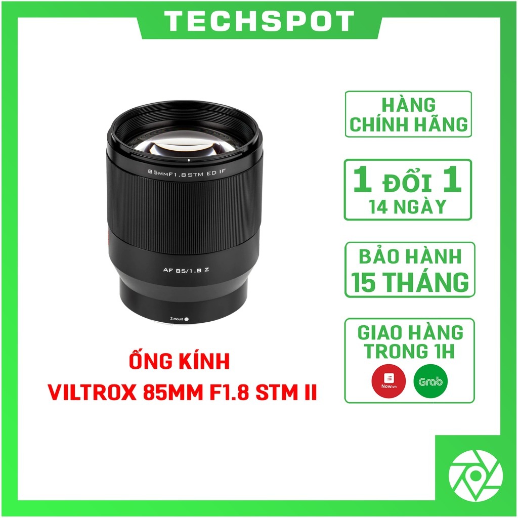 Ống kính Viltrox PFU RBMH 85mm F1.8 STM cho Nikon Z