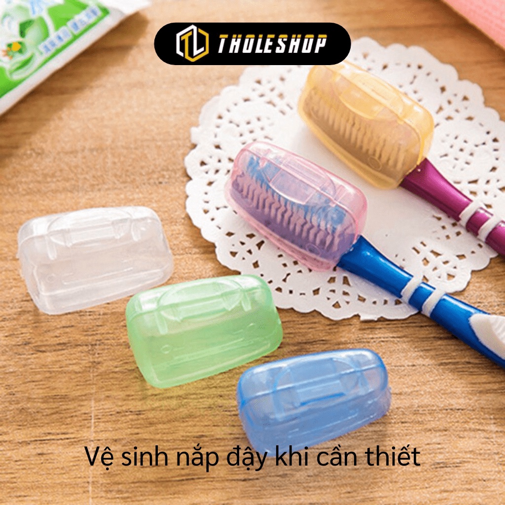 Bộ 10 Nắp Đậy Bàn Chải XẢ TỒN Combo 10 nắp đậy bảo vệ đầu bàn chải đánh răng gọn nhẹ tiện lợi  9404