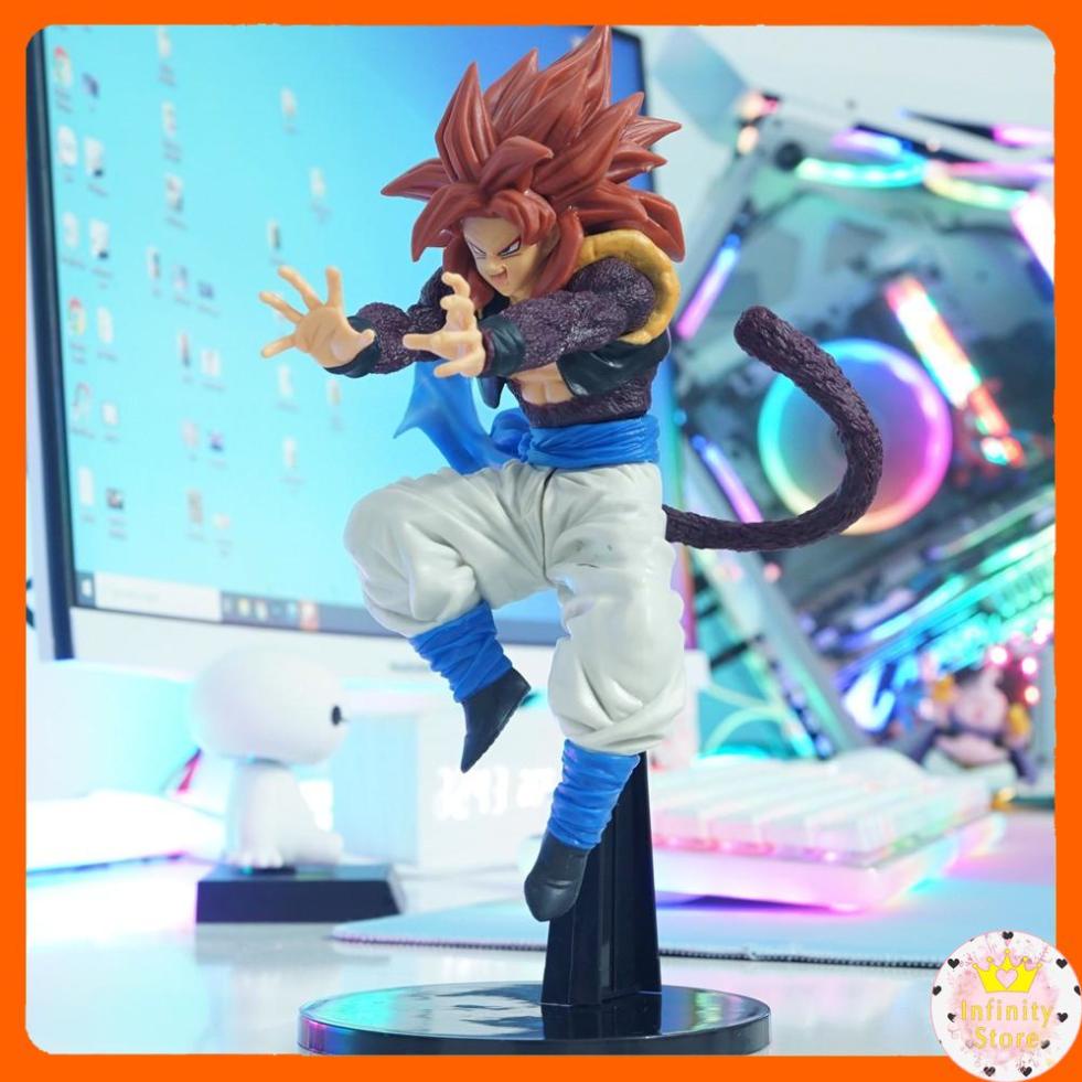 MÔ HÌNH GOKU SUPER SAIYAN 4 25CM INFINY DECOR