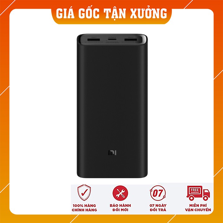 [Free ship - hàng chính hãng] Sạc Dự Phòng Xiaomi 20000mAh gen 3 pro 50W - Bảo hành chính hãng 1 năm