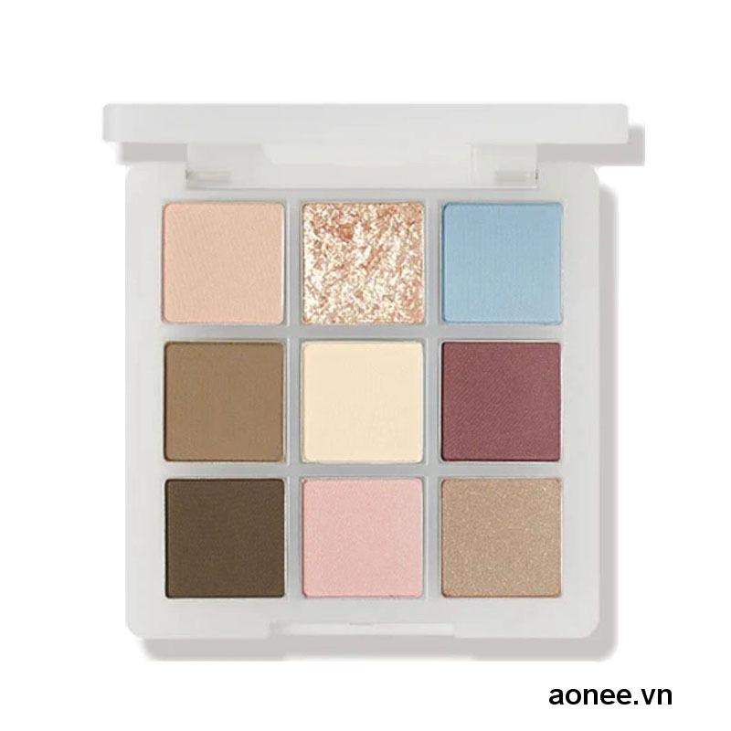 ✨✨Bảng Phấn Mắt 9 aonee.vn Màu Lì Và Ánh Ngọc Trai Kết Hợp Trang Điểm Mắt Nổi Bật