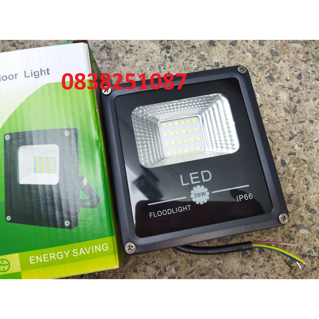 ĐÈN PHA LED 20W SIÊU SÁNG ip66