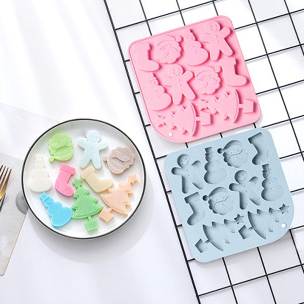 PINEVN Khuôn Silicone Làm Bánh Tạo Hình Chủ Đề Giáng Sinh