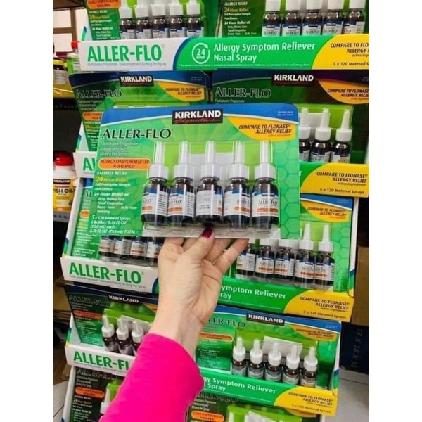 ☘️☘️Xịt Kirkland Aller-Flo chính hãng Mỹ🇺🇸✈️