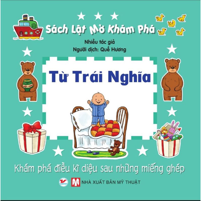 Sách - Sách Lật Mở khám Phá - Khám Phá Điều Kỳ Diệu Sau Miếng Ghép