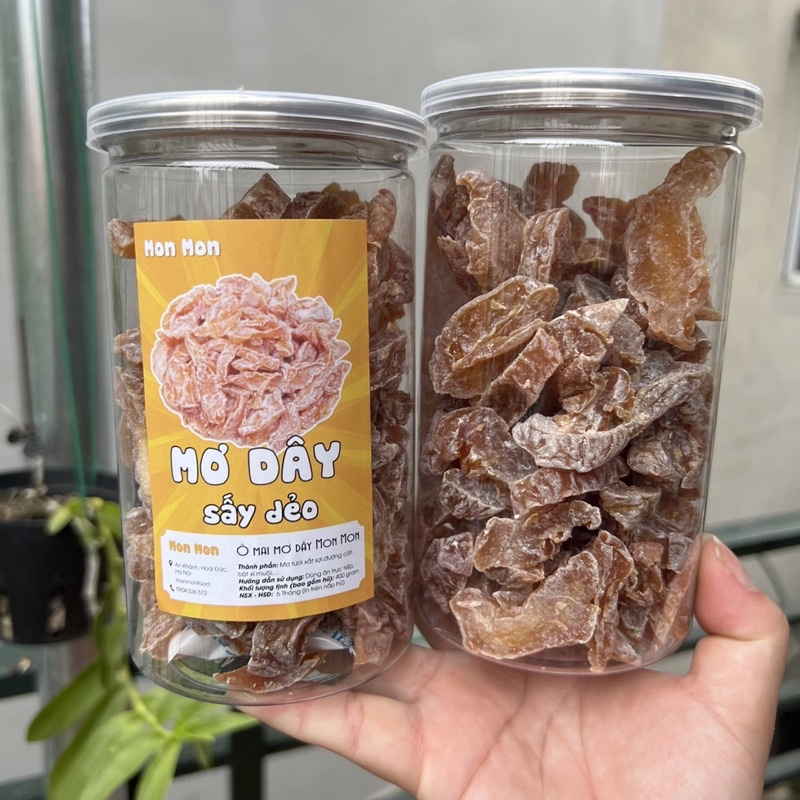 Mơ Dây Sấy Dẻo- MonMon Food- Đồ ăn vặt Hà Nội