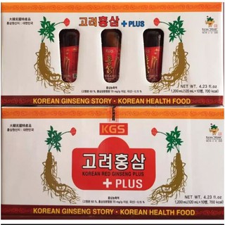 Bộ 20 chai nước hồng sâm có củ kgs hàn quốc,pp nhân sâm ánh dương.