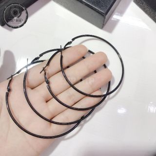 Khuyên tròn đen sz 7