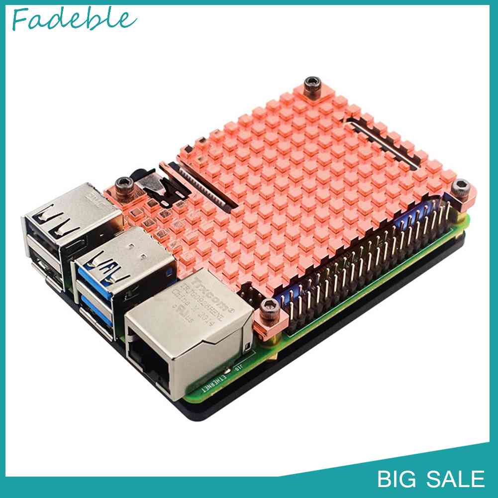 Quạt Tản Nhiệt Bằng Đồng Nguyên Chất Cho Raspberry Pi 4B