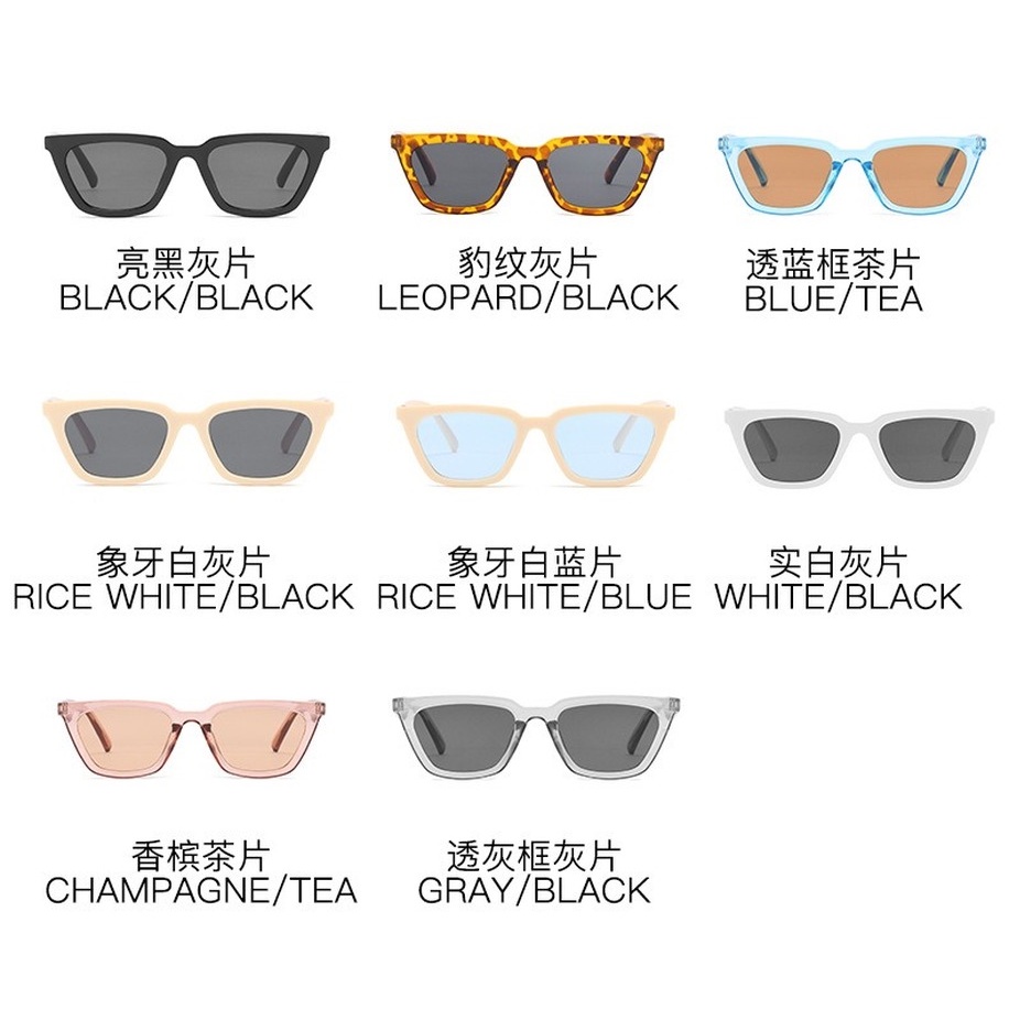 Kính Râm Mắt Mèo Phong Cách Hàn Quốc Sành Điệu