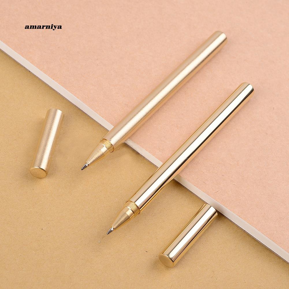 Bút mực gel kí tên bằng kim loại ngòi 0.5mm cao cấp