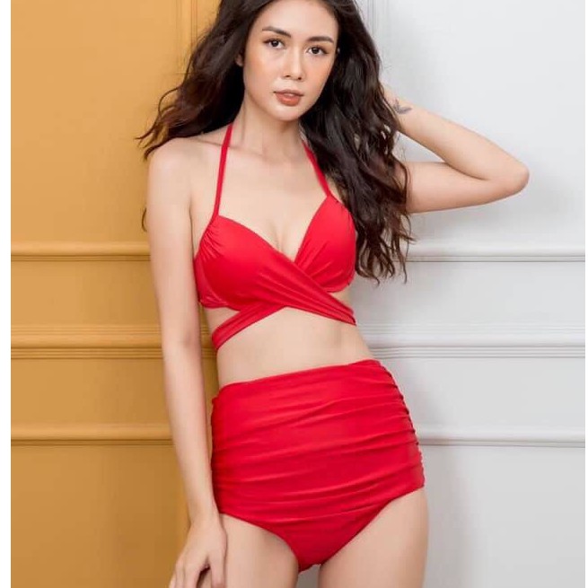 Bikini Nữ Hai Mảnh Cạp Cao Freesize BHV019 | BigBuy360 - bigbuy360.vn
