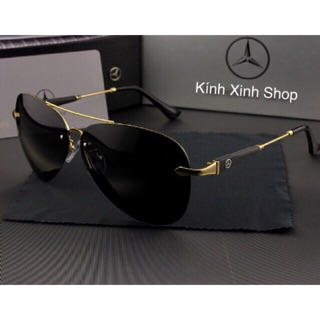 Kính râm Nam MER Hồng Kong cao cấp - Tròng Polaroid Phân cực