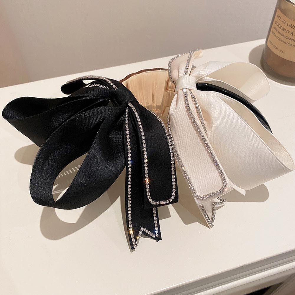 JARRED Kẹp Tóc Đuôi Ngựa Hình Quả Chuối Thanh Lịch Cho Nữ Giá Đỡ