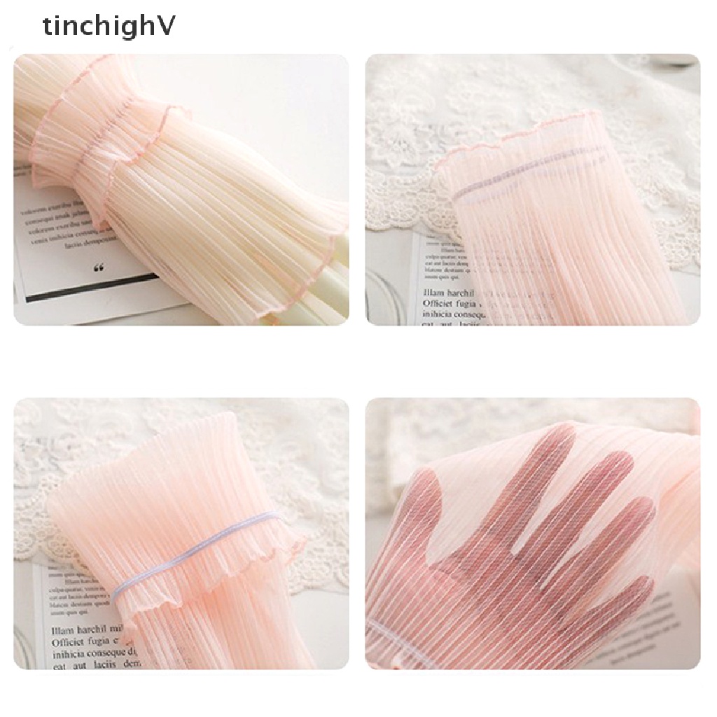 Găng Tay Dài Hở Ngón Chống Nắng Mùa Hè Cho Nữ