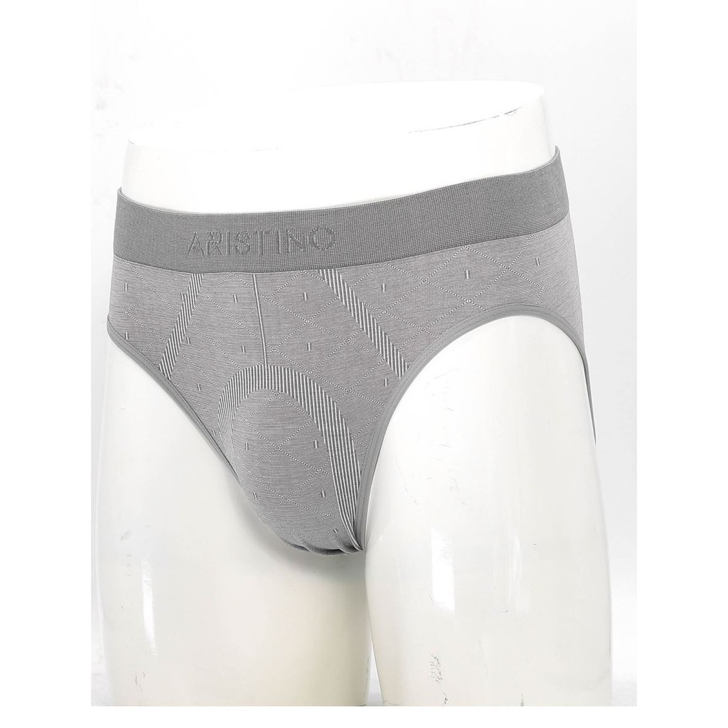 Sịp tam giác dệt liền Aristino AD09 sợi tre bamboo vải dày dặn, co giãn mạnh