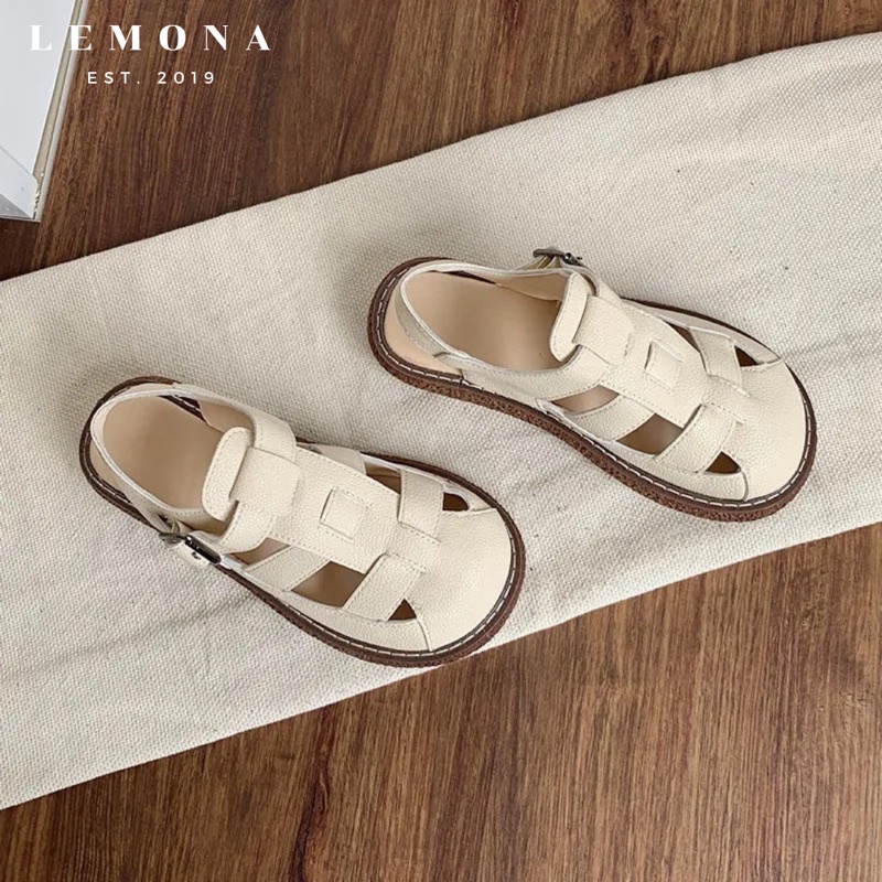 GIÀY SANDAL KÍN MŨI TRÒN NHẬT BẢN HOT TREND PHONG CÁCH