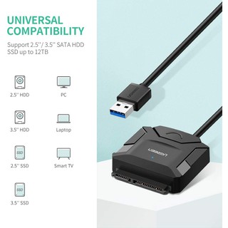 Cáp chuyển USB 3.0 to SATA Ugreen 20231